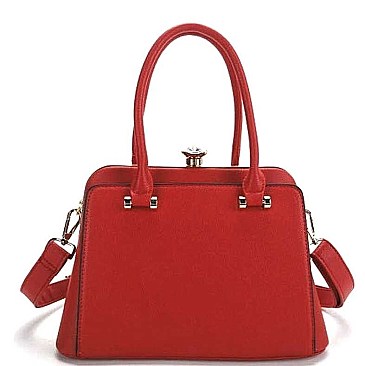 ELEGANT SMOOTH CRYSTAL TOTE BAG