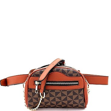 SHOPPER TOTE MONOGRAM CROSS BODY SET