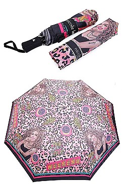 NICOLE LEE EXCLUSIVE PRINT UMBRELLA