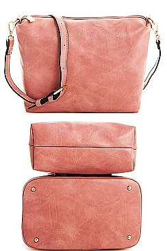 2 IN 1 MODERN CHIC SATCHEL