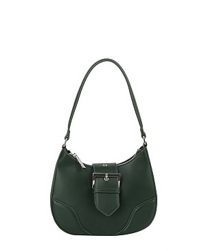 Fashion Buckle Flap Shoulder Bag Hobo