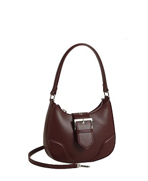 Fashion Buckle Flap Shoulder Bag Hobo