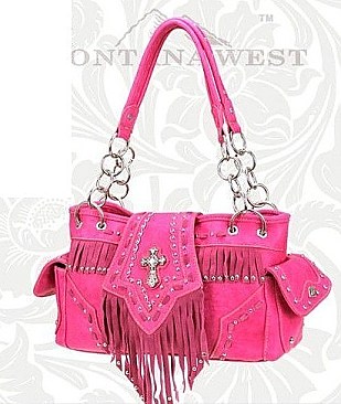 Montana West Western Spiritual Fringe Handbag FW-8085