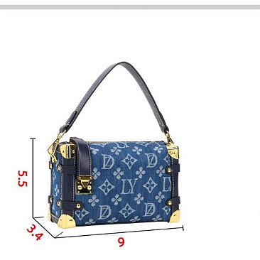 Stylish Print Design Satchel Bag