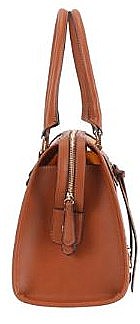 2 IN 1 CLEAR SEE THROUGH SATCHEL WITH LEOPARD POUCH