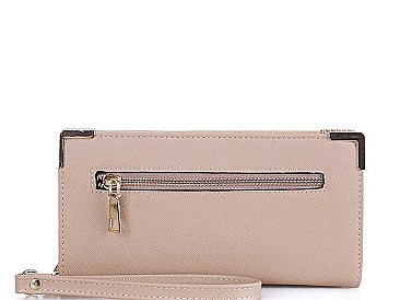FASHION PRINCESS CHIC LONG WALLET WITH WRISTLET