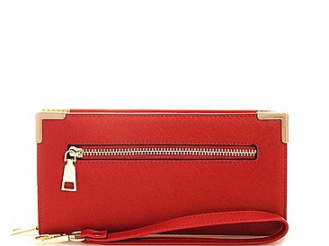 FASHION PRINCESS CHIC LONG WALLET WITH WRISTLET