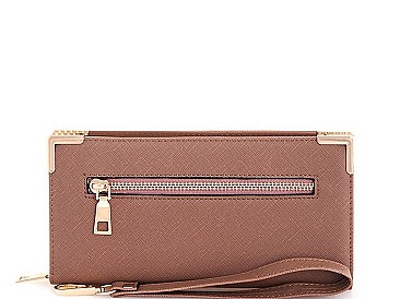 FASHION PRINCESS CHIC LONG WALLET WITH WRISTLET