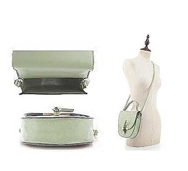 TRENDY PLAIN HANDLE CURVED CROSSBODY BAG