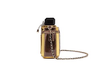 Plexiglass Perfume Bottle Purse