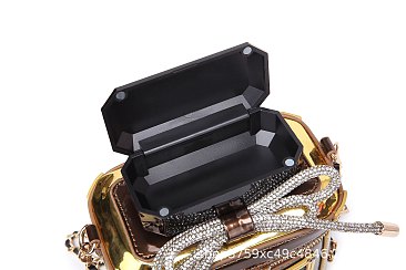 Plexiglass Perfume Bottle Purse