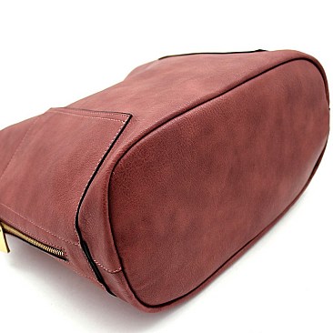 2 in 1 Side Pocket Tall Hobo