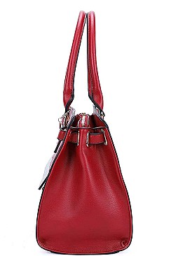 STYLISH Nicole Lee TWO TONE SATCHEL