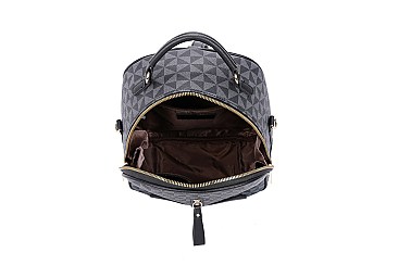 3 IN 1 CLASSIC MONOGRAM BACKPACK CLUTCH SET