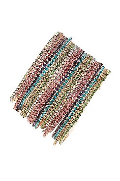 GEM STONE MULTI COLOR BRACELET