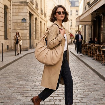 wholesale Textured Hobo Shoulder Bag