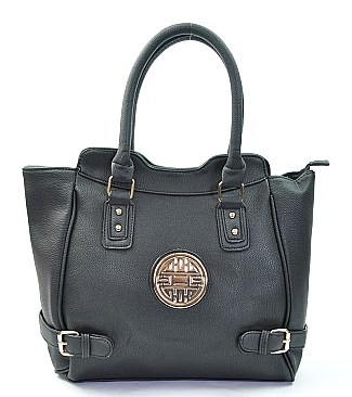Metal Emblem Large Size Tote