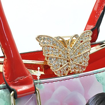 MICHELLE OBAMA BUTTERFLY SATCHEL & WALLET