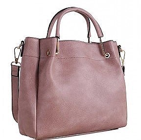 DESIGNER FASHION MODERN SATCHEL WITH LONG STRAP