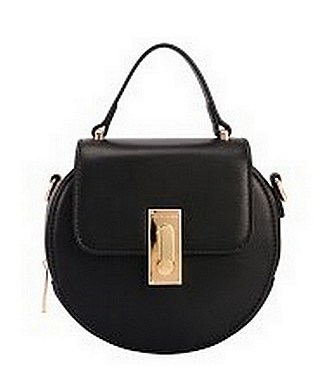 David Jones Shoulder Pouch with Gold Metal