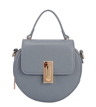 David Jones Shoulder Pouch with Gold Metal