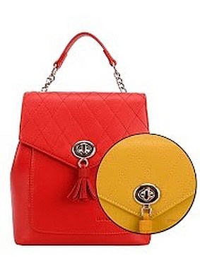 David Jones Chic Backpack With Tassel