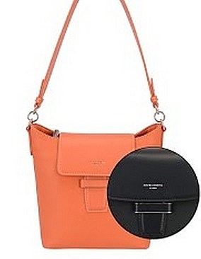 David Jones Shoulder Bag with buckle