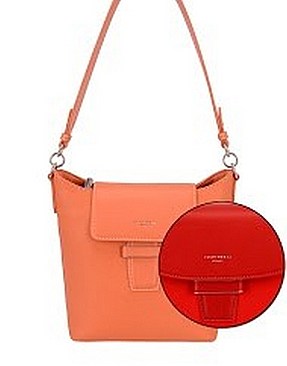 David Jones Shoulder Bag with buckle