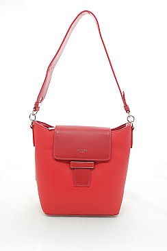 David Jones Shoulder Bag with buckle