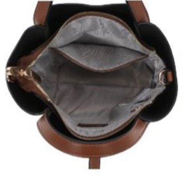 2-in-1 Oval Design Bucket / Satchel Wallet Set