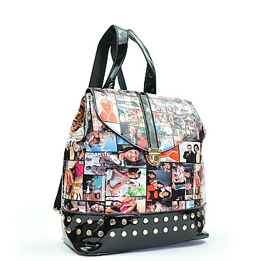 Michelle Obama Backpack With Matching Wallet
