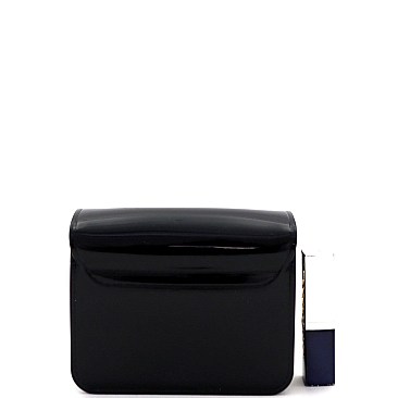 Mini Pinch-Lock Accent Jelly Cross Body
