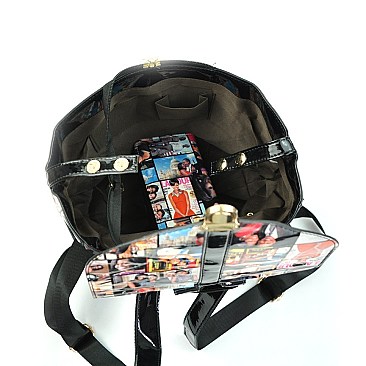 Michelle Obama Backpack With Matching Wallet
