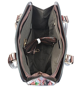 Michelle Obama & president obama Satchel Handbag