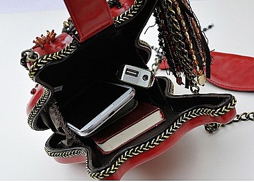 Handmade Guitar Design Ladies Cross-body Bags