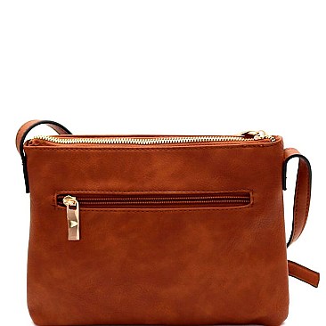 Tassel Accent Braided Cross Body