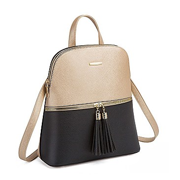 4 IN 1 Multi Compartment Backback Crossbody Shoulder & Wallet Set