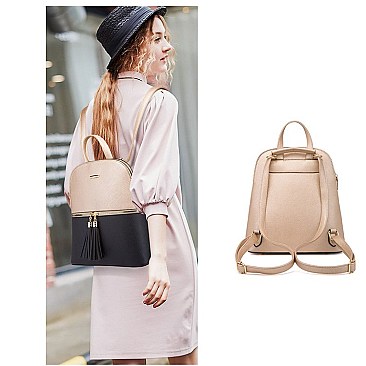 4 IN 1 Multi Compartment Backback Crossbody Shoulder & Wallet Set