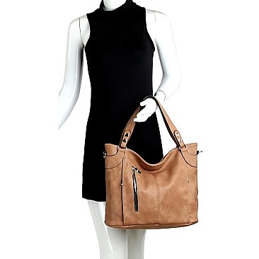 Stylish Multi-Pocket 2-Way Tote Wallet SET MH-LHU2341W