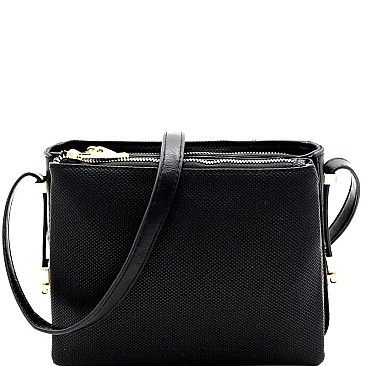 MULTI COMPARTMENT TWO WAY CROSS BODY & SHOULDER BAG