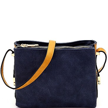 MULTI COMPARTMENT TWO WAY CROSS BODY & SHOULDER BAG