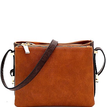 MULTI COMPARTMENT TWO WAY CROSS BODY & SHOULDER BAG