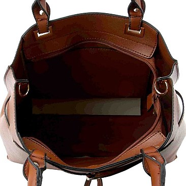 2Way String Accent 2Piece Bag Set