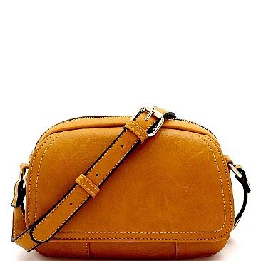 POCKET FRONT FLAP CROSS BODY MESSENGER