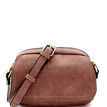 POCKET FRONT FLAP CROSS BODY MESSENGER