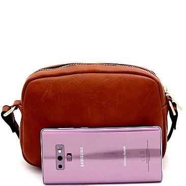 POCKET FRONT FLAP CROSS BODY MESSENGER