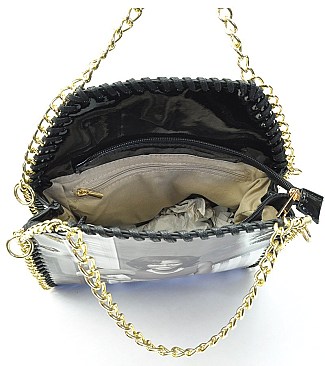 Michelle Obama Chain Accent Classic Satchel