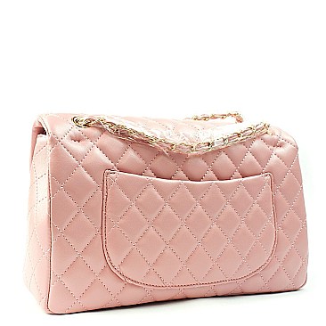 Quilted Large Size Shoulder Bag