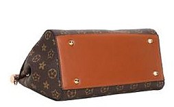 2- In-1 Monogram Doctor Design Handbag with Wallet