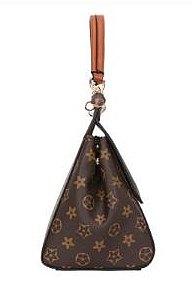 2- In-1 Monogram Doctor Design Handbag with Wallet